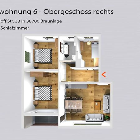 Auszeit Im Harz Haus 3 Wohnung 6 Braunlage Buitenkant foto