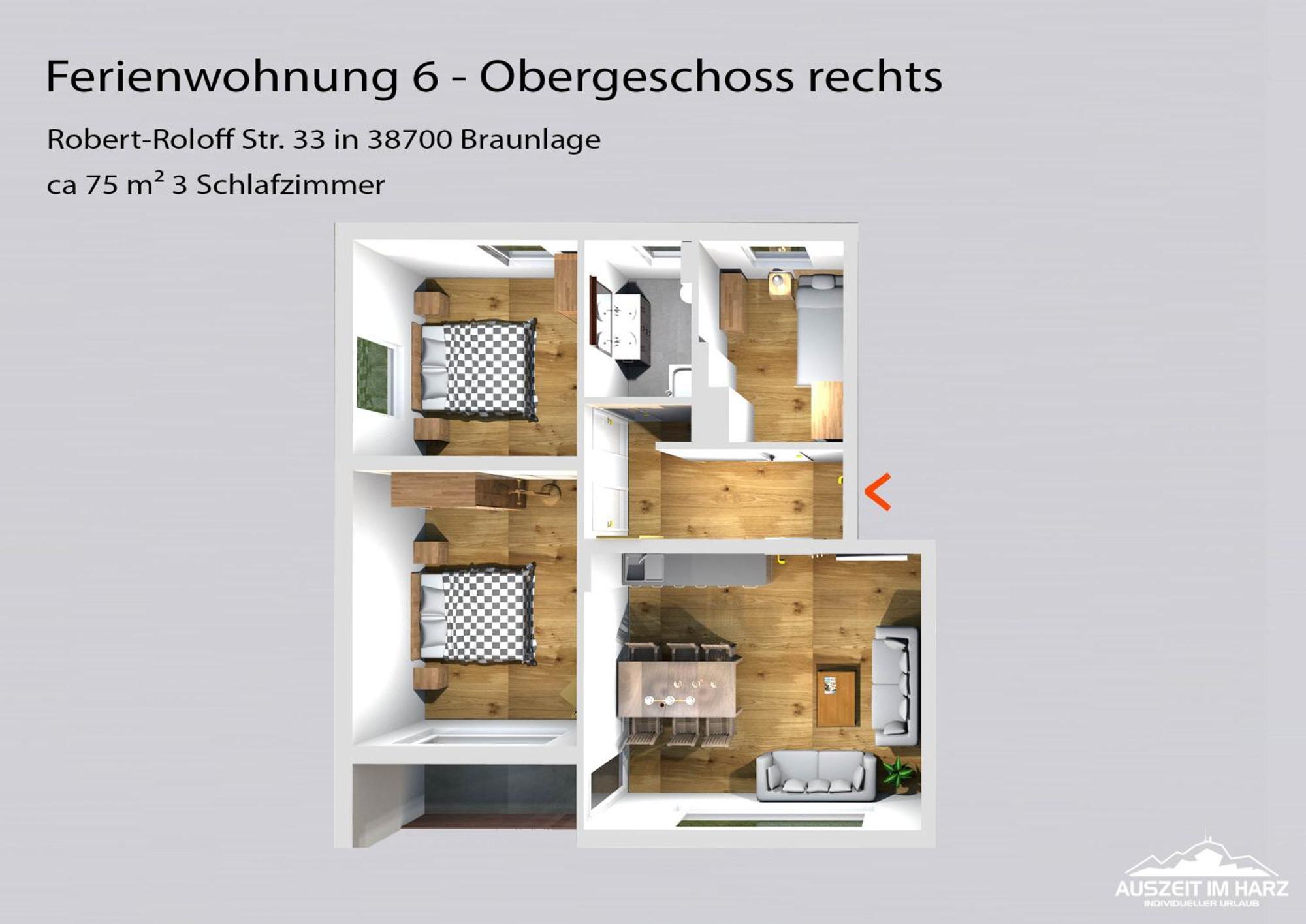Auszeit Im Harz Haus 3 Wohnung 6 Braunlage Buitenkant foto